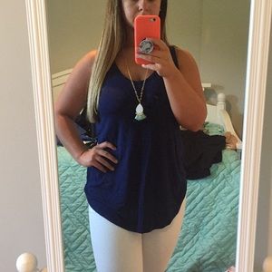 NWT navy tank